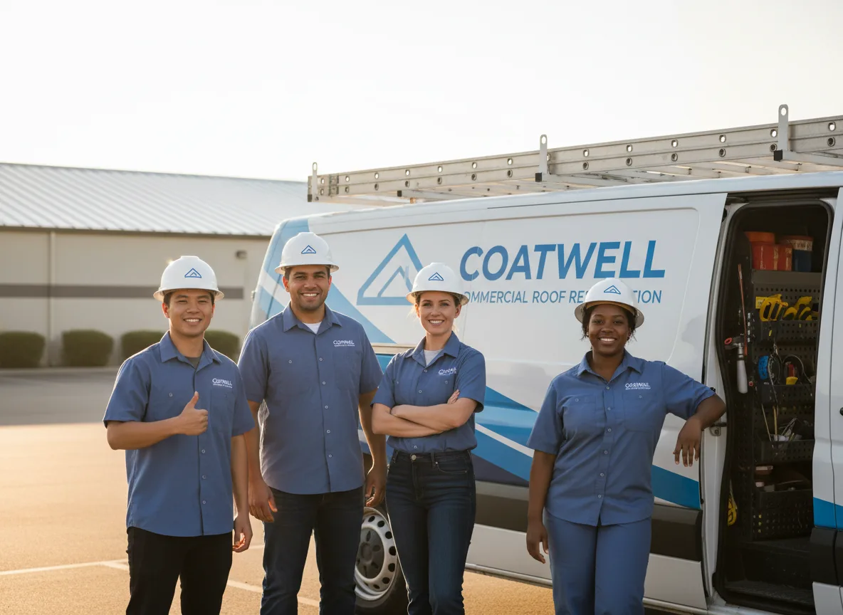 Commercial roof coating company in Ranger, GA